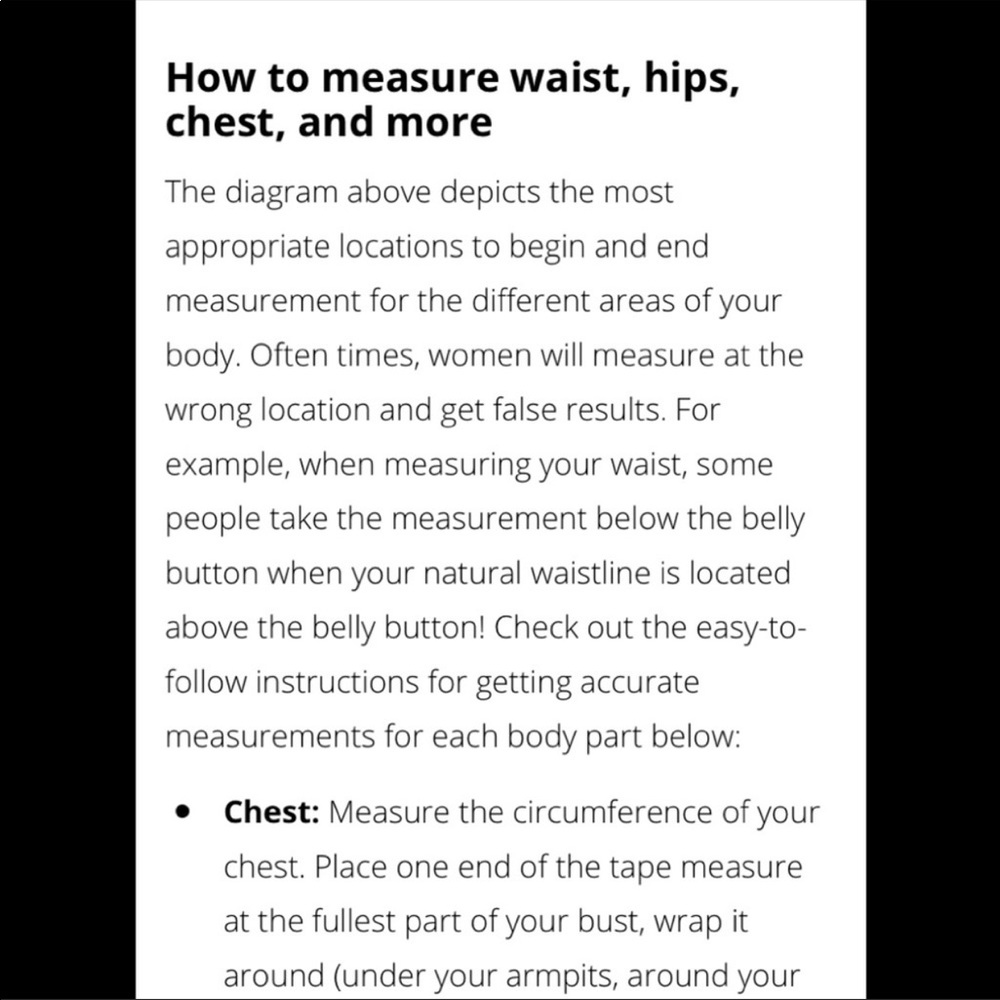 How to Measure 👗👚👕🧥👖📏 - Picture 2 of 5